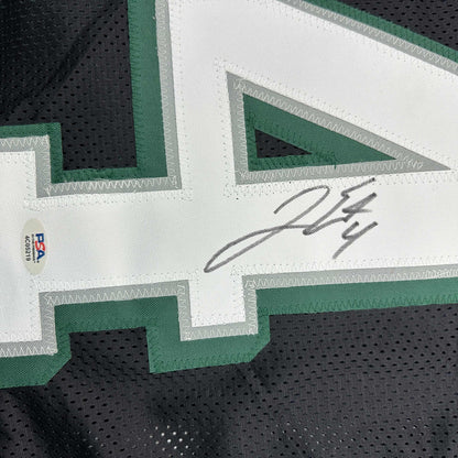 Autographed/Signed Jake Elliott Philadelphia Black Football Jersey PSA/DNA COA