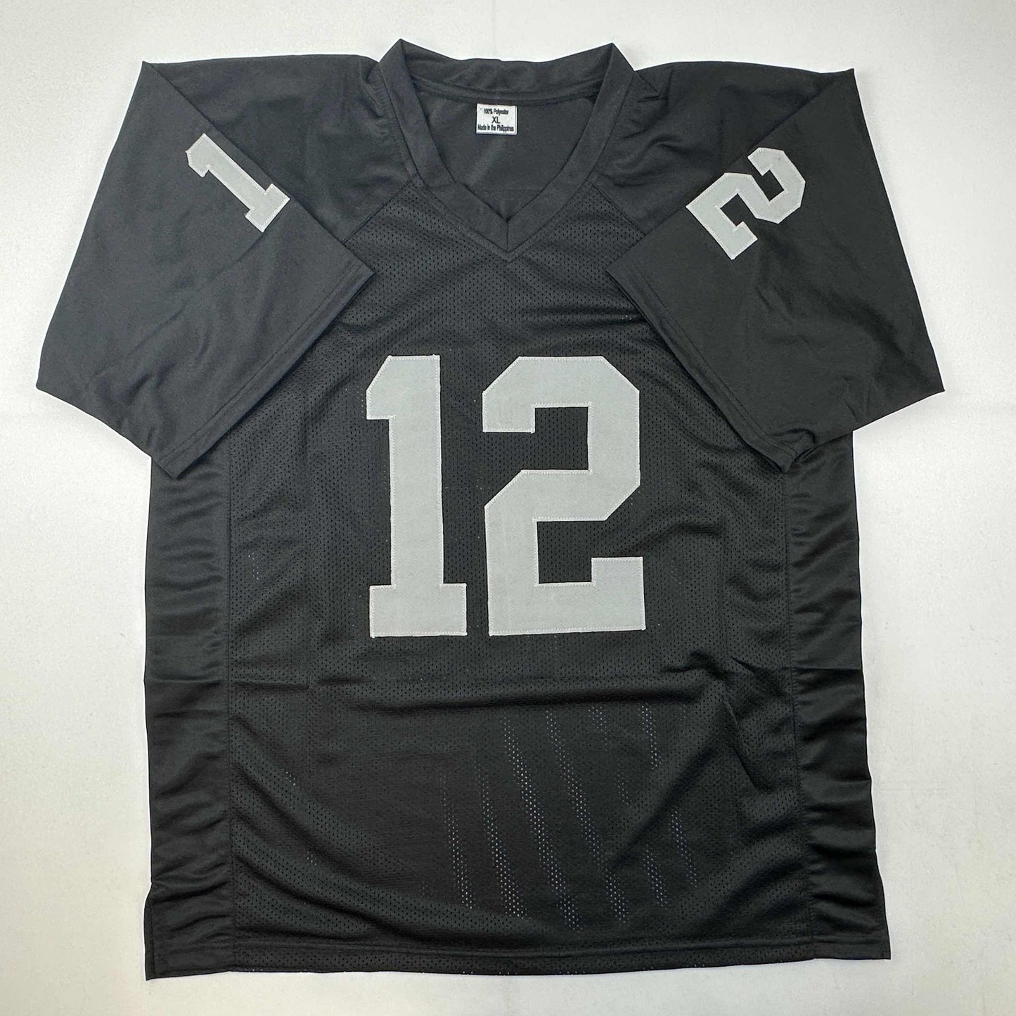 Autographed/Signed Rich Gannon Oakland Las Vegas Black Football Jersey JSA COA