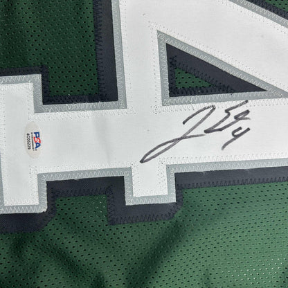 Autographed/Signed Jake Elliott Philadelphia Green Football Jersey PSA/DNA COA