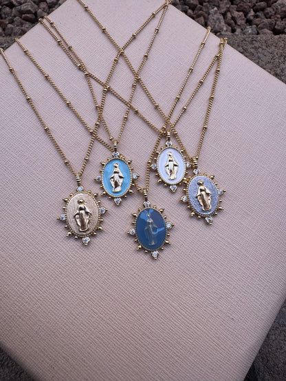 Aqua Lady Lourdes Pendant