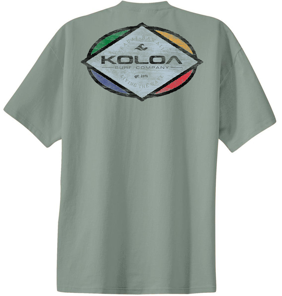 Koloa Colorful Diamond Heavyweight T-Shirt