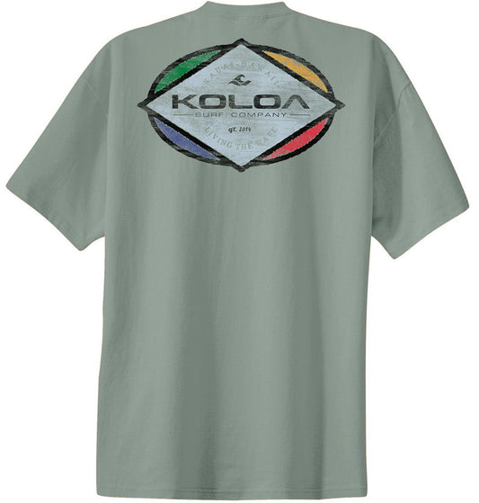 Koloa Colorful Diamond Heavyweight T-Shirt