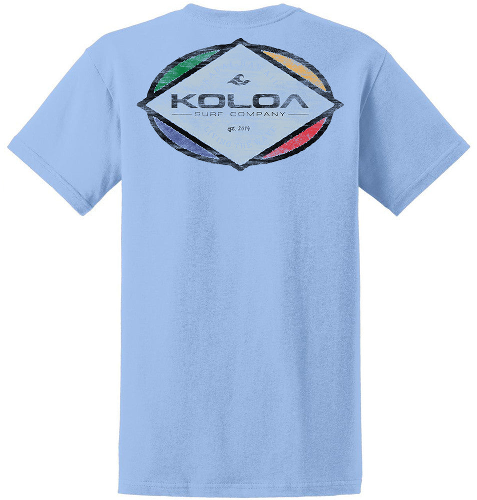 Koloa Colorful Diamond Heavyweight T-Shirt