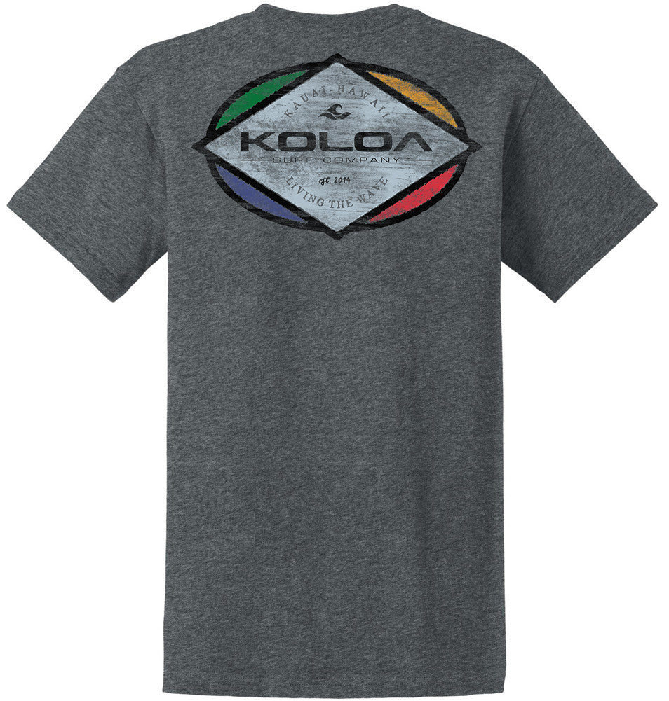 Koloa Colorful Diamond Heavyweight T-Shirt