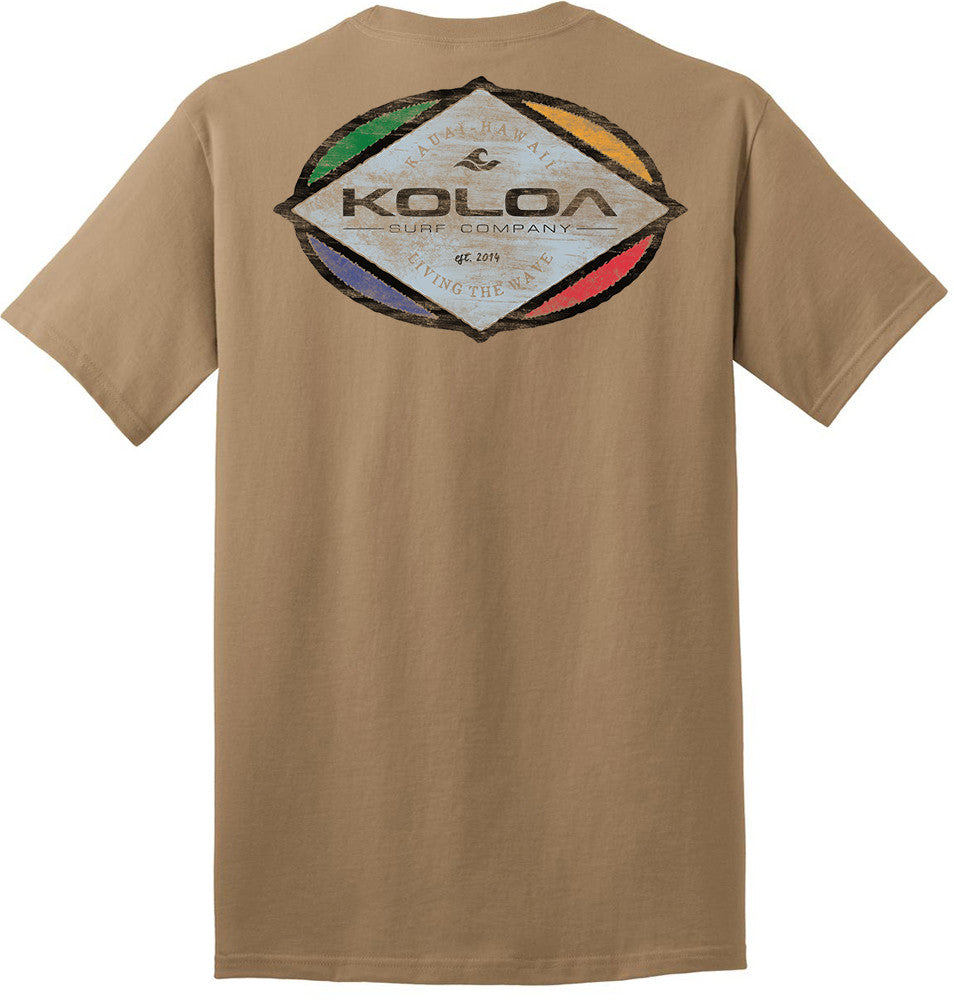 Koloa Colorful Diamond Heavyweight T-Shirt