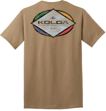 Koloa Colorful Diamond Heavyweight T-Shirt