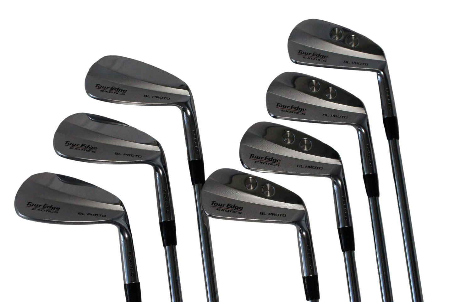 Pre-Owned Tour Edge Exotics BL Proto: Iron Set (4-PW) W/ Project X  LZ 5.0 110g (Senior) Steel Shaft (Mint)
