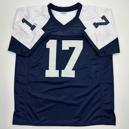 Autographed/Signed Brandon Aubrey Dallas Thanksgiving Day Football Jersey Beckett BAS COA