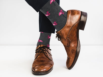 Flamingo Socks - Comfy Animal Cotton for Men & Women