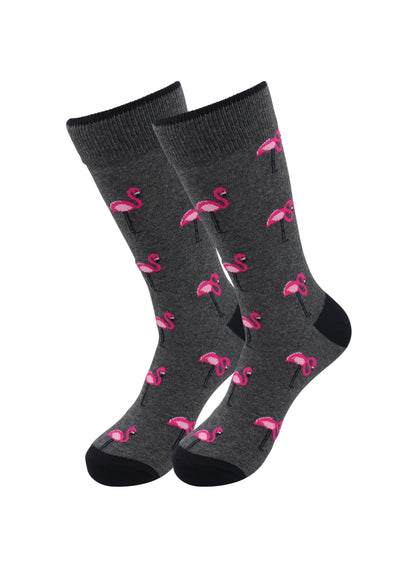 Flamingo Socks - Comfy Animal Cotton for Men & Women