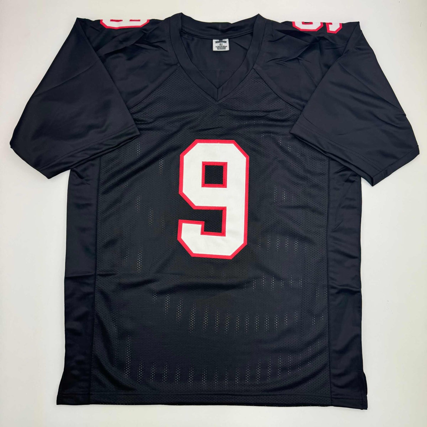 Autographed/Signed Michael Penix Jr. Atlanta Black Football Jersey Beckett BAS COA