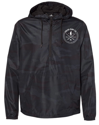 Koloa Looking For Waves Quarter-Zip Water Resistant Windbreaker