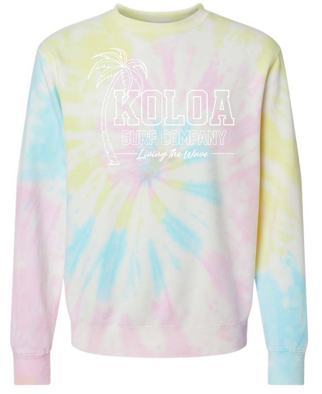 Koloa Breezy Tie-Dyed Sweatshirt