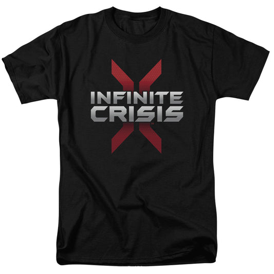 Infinite Crisis Logo Mens T Shirt Black Officially Licensed