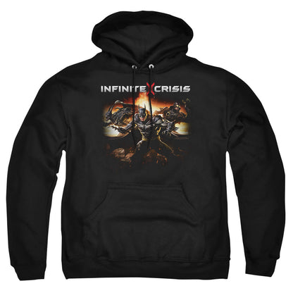 Infinite Crisis Batmen Mens Hoodie Black