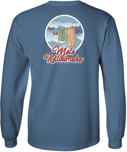 Koloa Hawaiian Christmas Long Sleeve T-Shirt