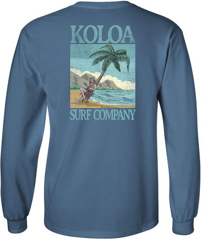 Koloa Hula Girl Long Sleeve T-Shirt