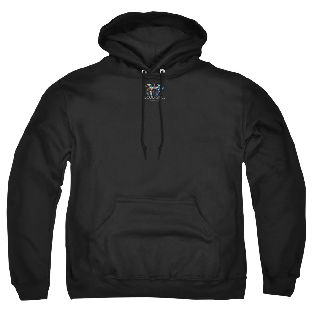 Injustice Gods Among Us Good Girls Mens Hoodie Black