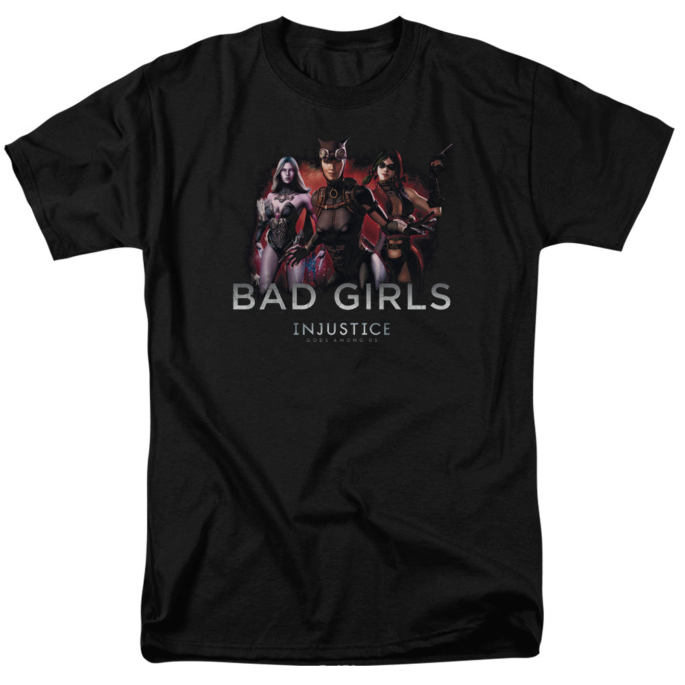 Injustice Gods Among Us Bad Girls Mens T Shirt Black Officially Licensed