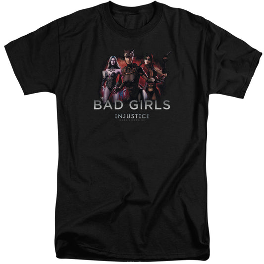 Injustice Gods Among Us Bad Girls Mens Tall T Shirt Black Officially Licensed