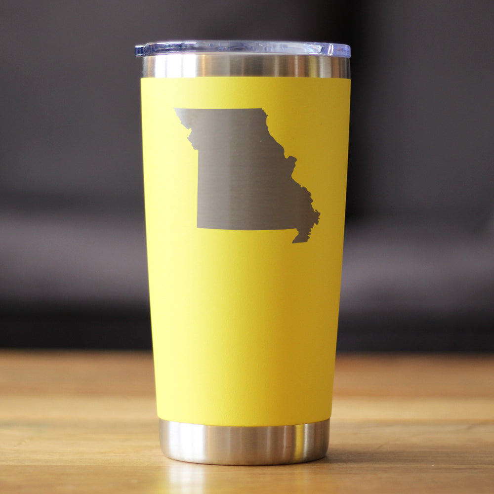 Missouri State Outline - 20 oz Coffee Tumbler