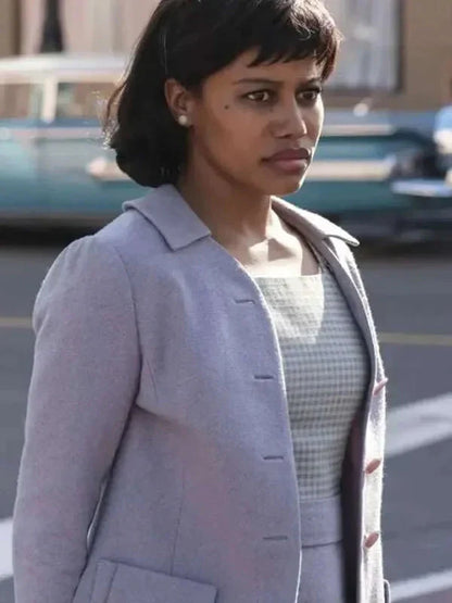 IT Welcome to Derry Taylour Paige Purple Coat