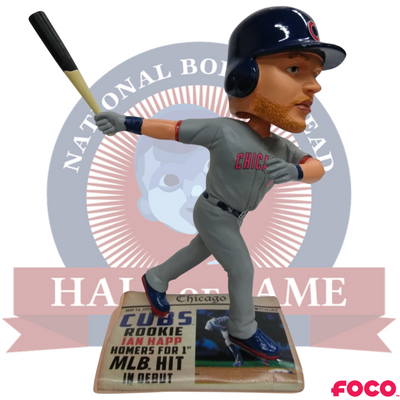 Ian Happ Chicago Cubs First Hit Bobblehead