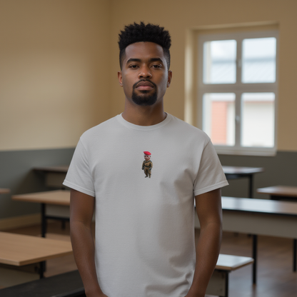 Ibrahim Traoré Fine Embroidery Unisex classic tee
