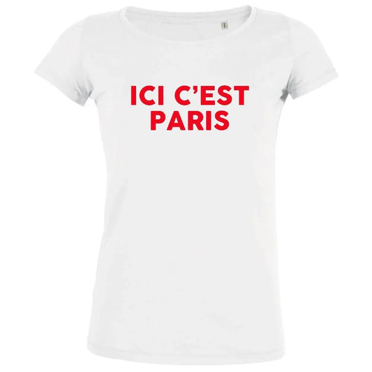 Ici c'est Paris Women's Organic Tee