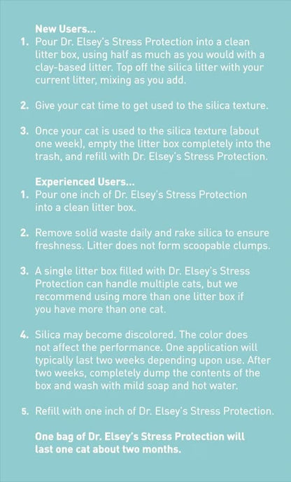 Dr Elsey's Stress Protection Crystal Cat Litter (7.5lb)