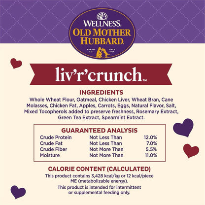 Old Mother Hubbard Liv'R'Crunch Mini Crunchy Dog Treats (20oz)