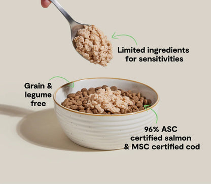Open Farm Grain Free Salmon & Cod Topper for Cats (3.17oz)
