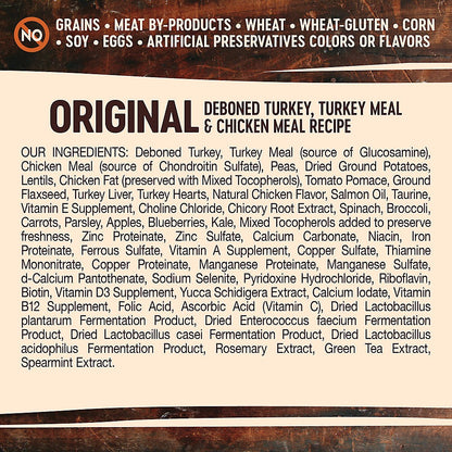 Wellness Core RawRev Deboned Turkey & Chicken Meal Dry Dog Food (4lb)