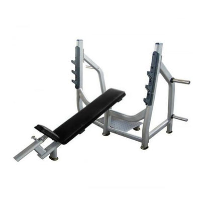 Incline Bench - Olympic - Muscle D Fitness - 11 Gauge Steel - Commercial Upholstery