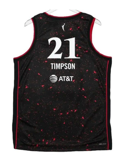Indiana Fever Makayla Timpson Stranger Things Rebel Swingman Jersey