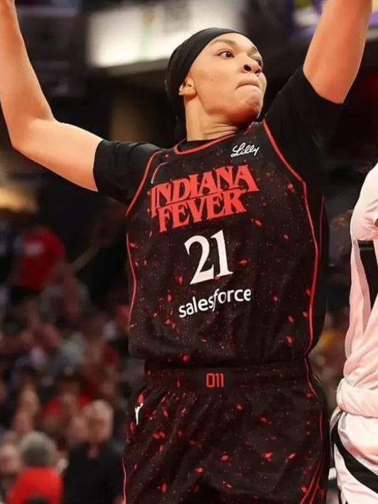 Indiana Fever Makayla Timpson Stranger Things Rebel Swingman Jersey