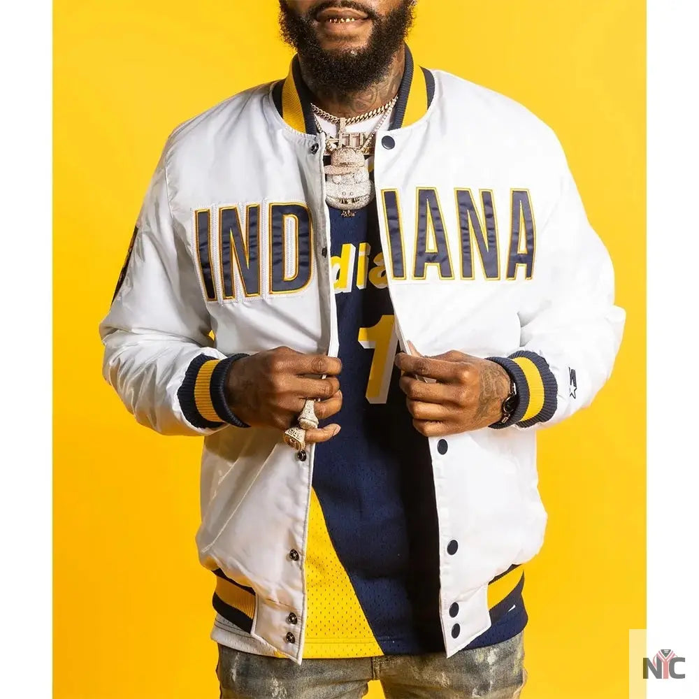 Indiana Pacers X White Jacket