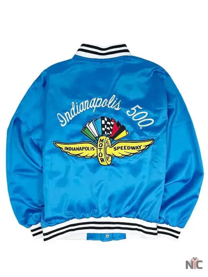 Indianapolis Motor Speedway 70’s Satin Bomber Jacket