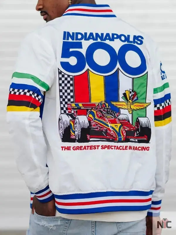 Indianapolis Motor Speedway Indy 500 Bomber Jacket
