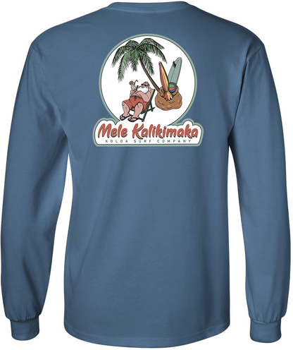 Koloa Chillin Santa Long Sleeve T-Shirt