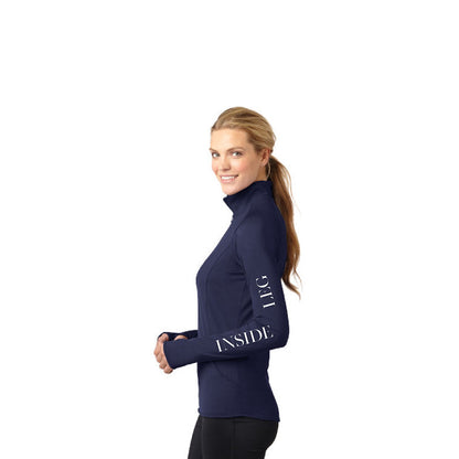 Inside Leg Outside Rein Baselayer: Navy
