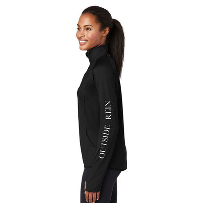 Inside Leg Outside Rein Baselayer: Black