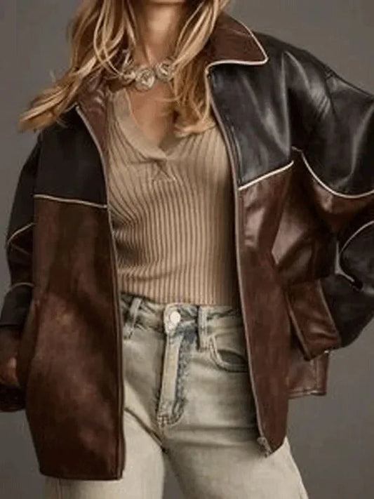 Intuit Dome California Alana Springsteen Vegan Leather Jacket