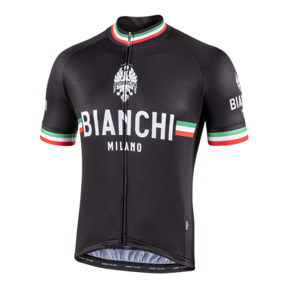 Bianchi Isalle Men's Cycling Jersey (Black) S, M, L, XL, 2XL, 3XL, 4XL