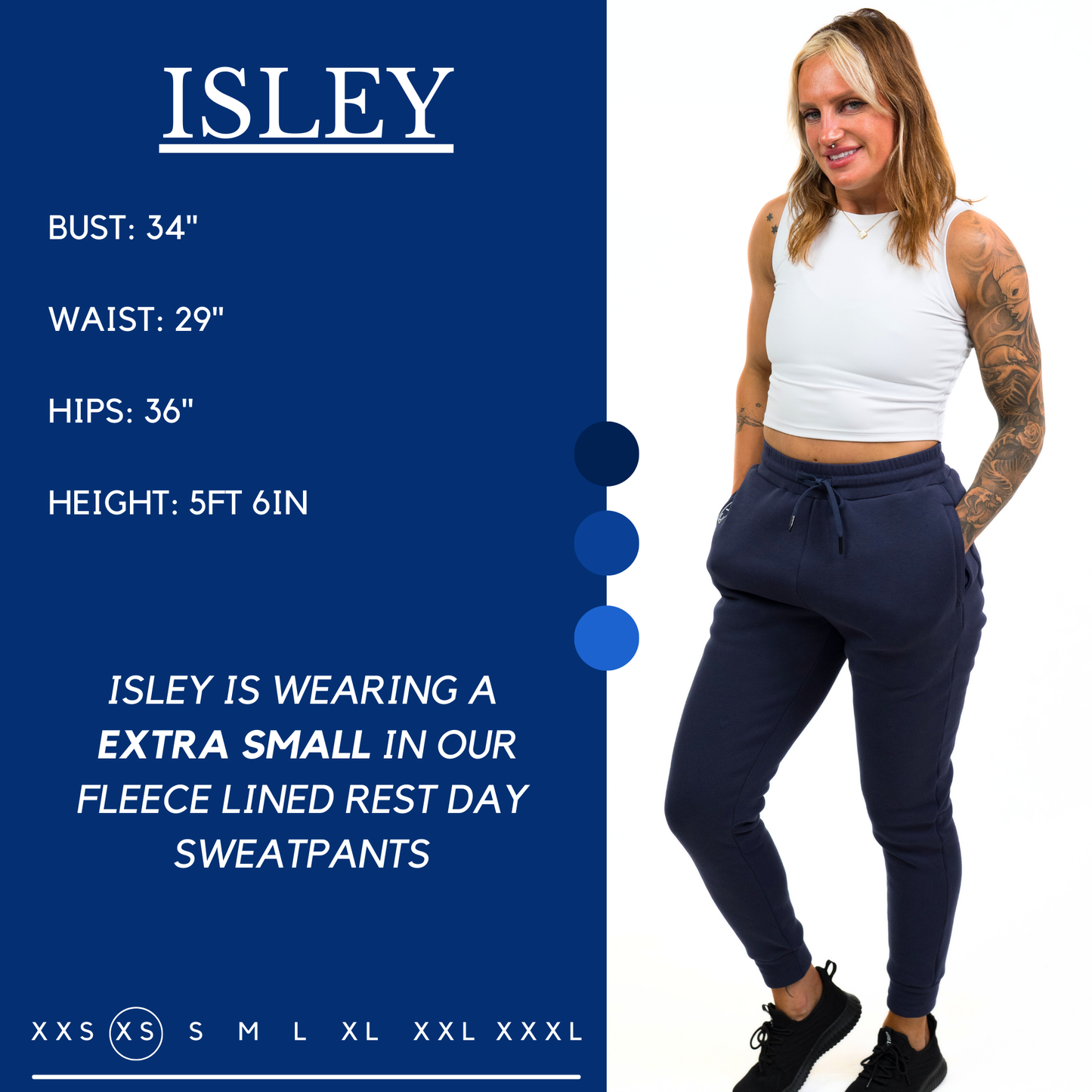 Rest Day Sweatpants | Fleece Lined | Navy