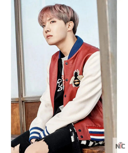 J Hope Blind for Love Varsity Jacket