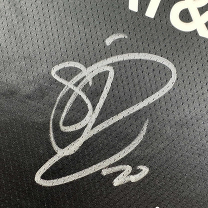 Framed Autographed/Signed Sabrina Ionescu 35x39 New York Liberty Black Swingman Basketball Jersey Fanatics COA
