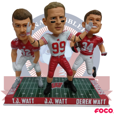 Watt Brothers Wisconsin Badgers Bobblehead