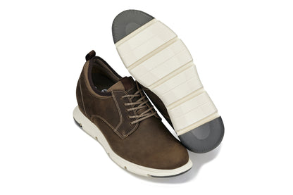 CALTO - J1201 - 3.3 Inches Taller (Coffee Brown) - Triathlete Store