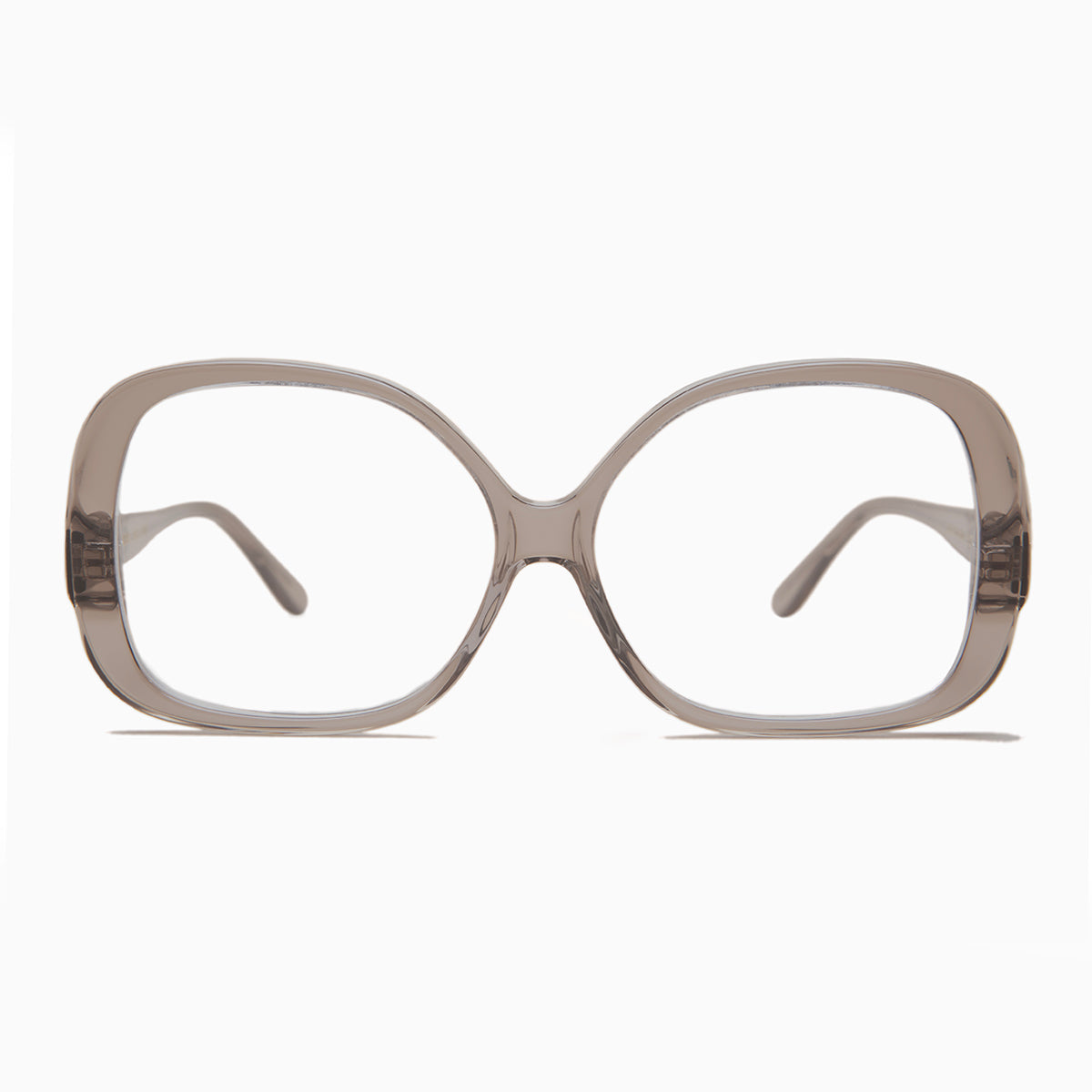 Gray Square Blue Light Blocker Glasses - Jane